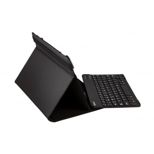 Bluetooth-Tastatur mit Unterstützung für Tablet Silver HT Funda Universal Gripcase + Teclado para Tablets de 9 a 10.1 Pulgadas – Ne