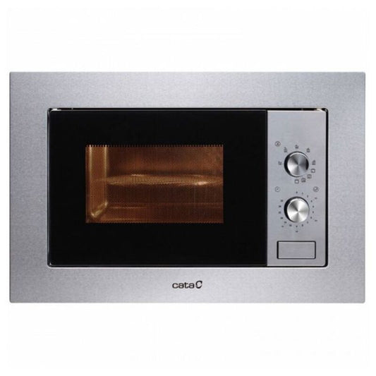 Built-in microwave with grill Cata MC20IX 20 L 800W Steel 800 W 20 L