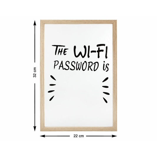 Whiteboard Das WLAN-Passwort