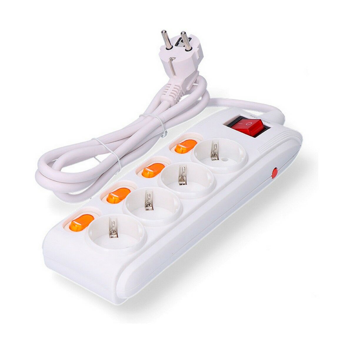 4-socket plugboard with power switch EDM (1,5 m)