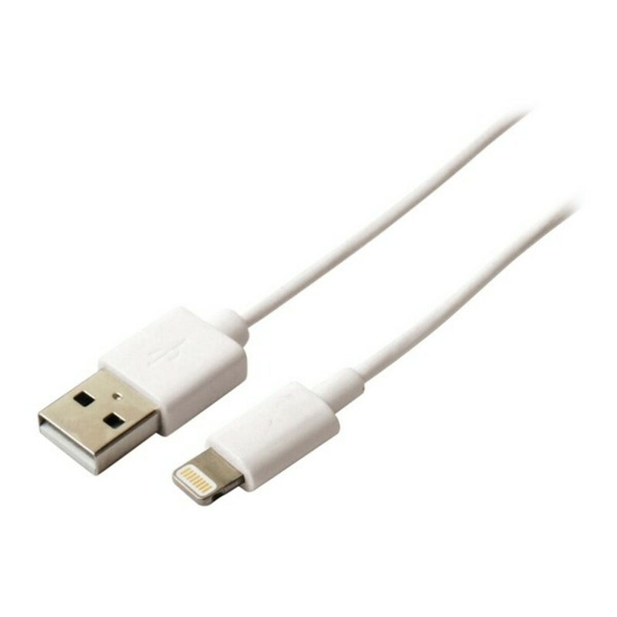 USB-zu-Lightning-Contact-Kabel (1 m) Weiß