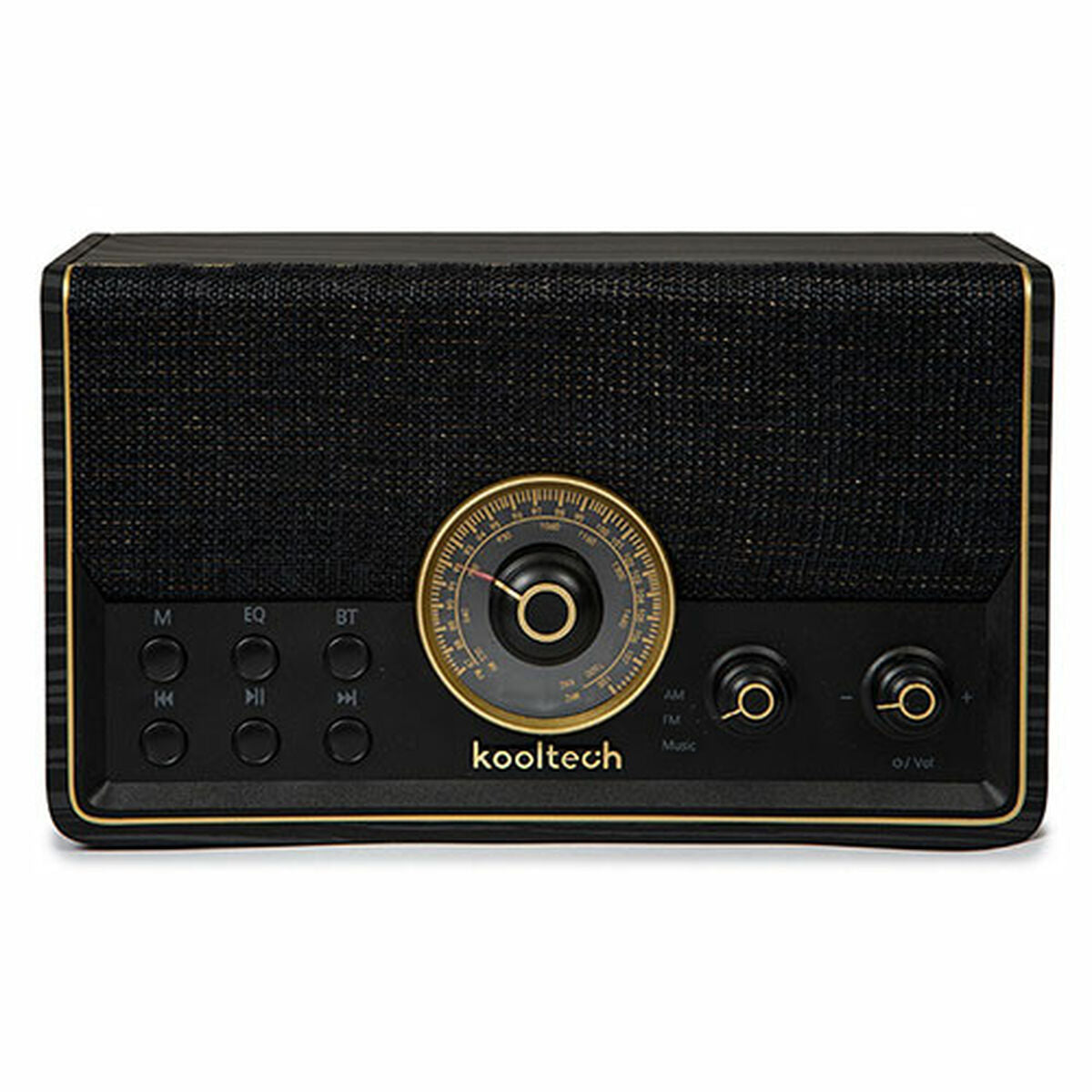 Kooltech USB Vintage tragbares Bluetooth-Radio