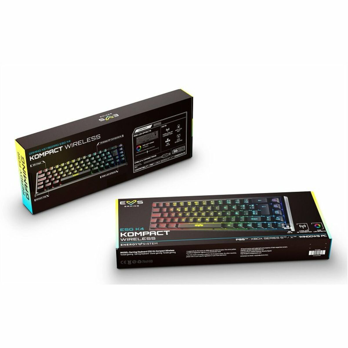 Energy Sistem K4 KOMPACT Gaming-Tastatur