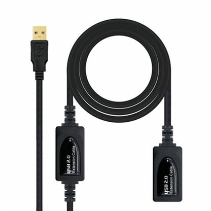 Cable Alargador USB NANOCABLE 10.01.0212 10 m