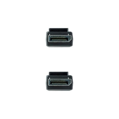 NANOCABLE HDR 8K Ultra HD DisplayPort-Kabel Schwarz