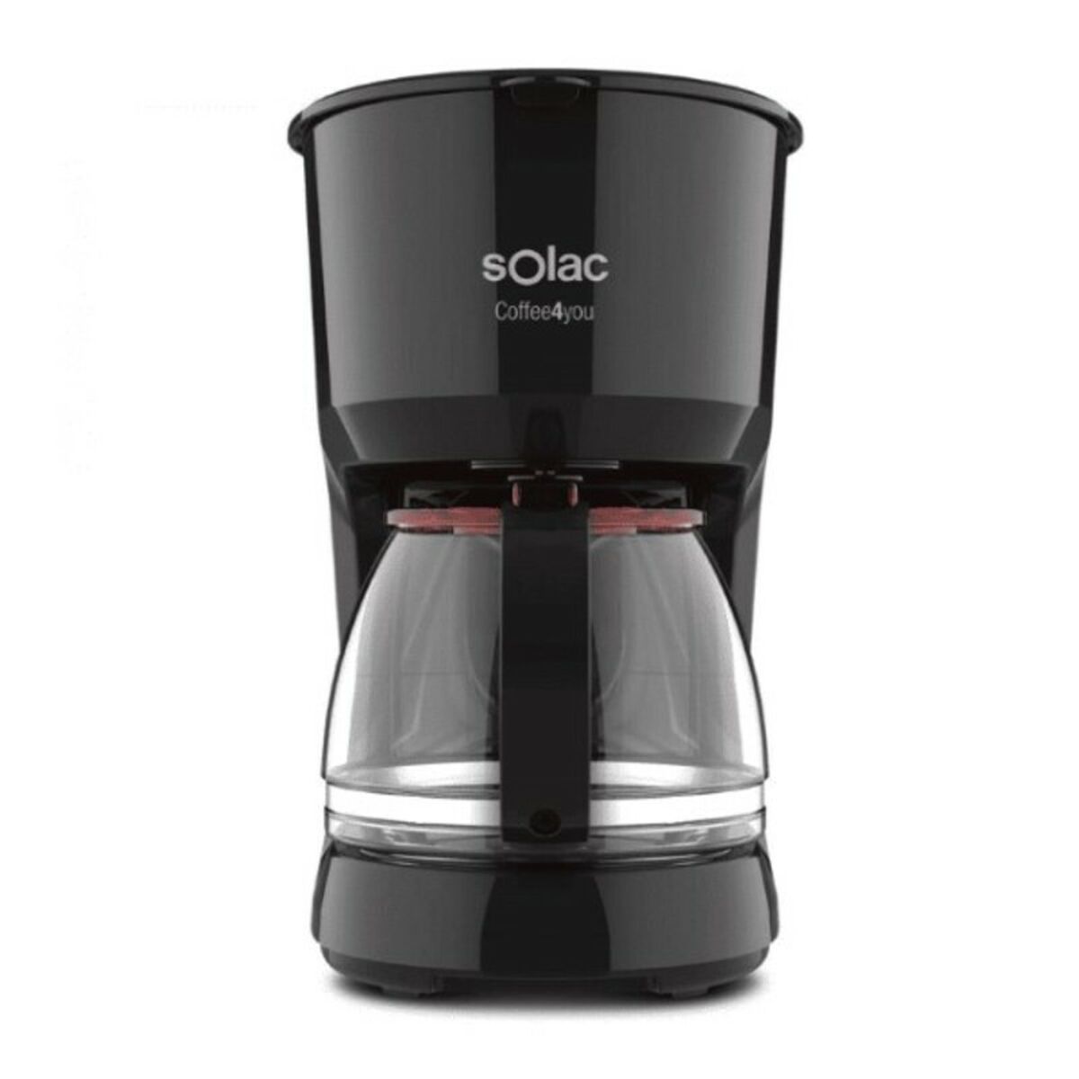 Solac Coffee4you CF4036 Filterkaffeemaschine, 1,5 l, 750 W, Schwarz