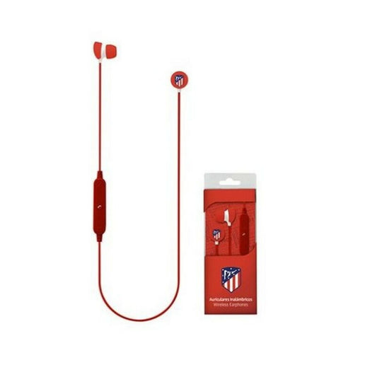 Bluetooth-Sportkopfhörer mit Mikrofon Atlético Madrid Rot