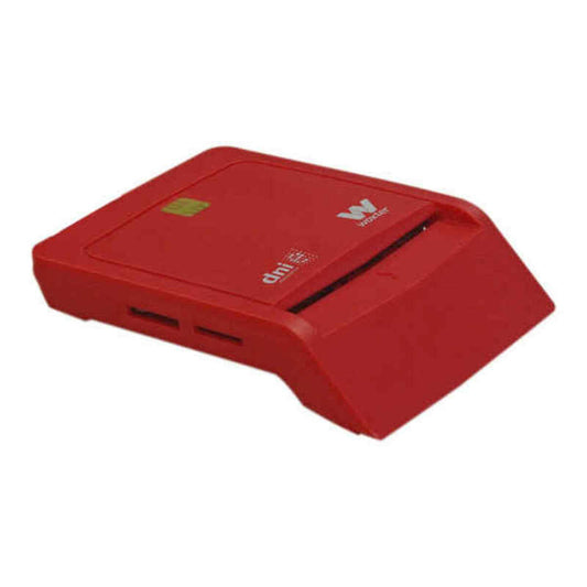 Lector de Tarjetas Woxter PE26-148 Rojo