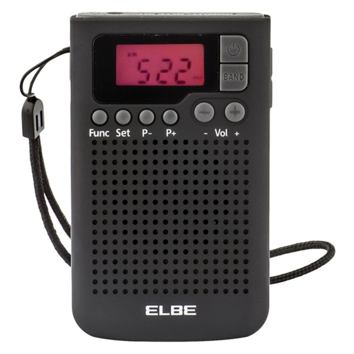 Transistorradio ELBE RF-93 AM/FM Schwarz