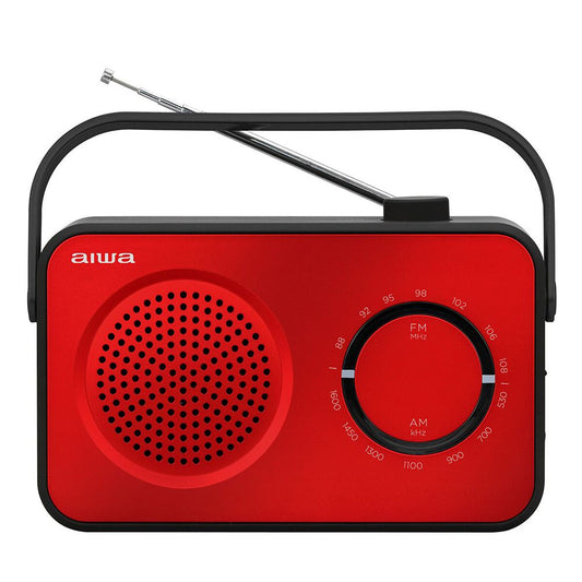 Aiwa R190RD Rotes AM/FM-Transistorradio