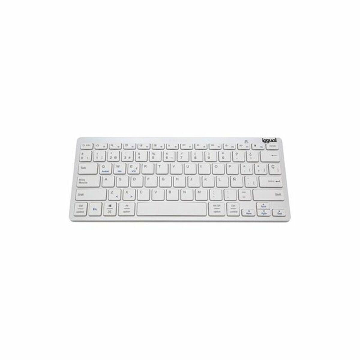 Clavier Bluetooth iggual IGG316788 Espagnol Singe (1 Pièce)