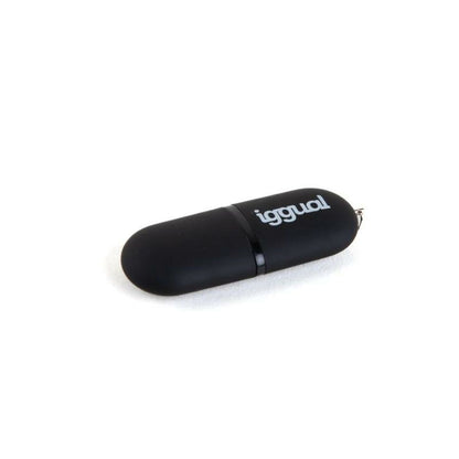 USB-Stick iggual IGG318492 Schwarz USB 2.0 x 1