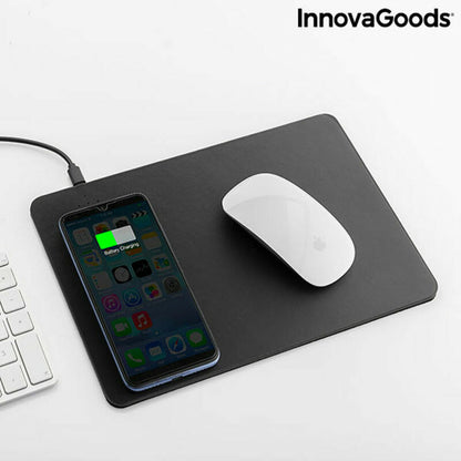 2-in-1 Mouse Mat with Wireless Charging InnovaGoods Padwer (Refurbished A)