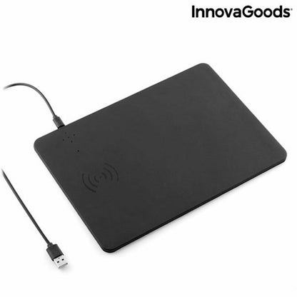 Tapis de Souris avec Chargeur Sans Fil 2 sur 1 InnovaGoods Padwer (Reconditionné A)