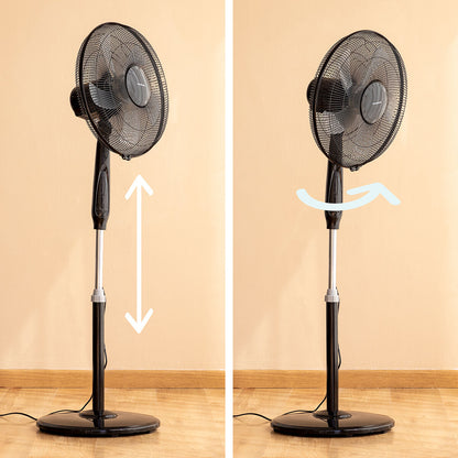 Standventilator mit Fernbedienung InnovaGoods Airtreem Schwarz 45 W 