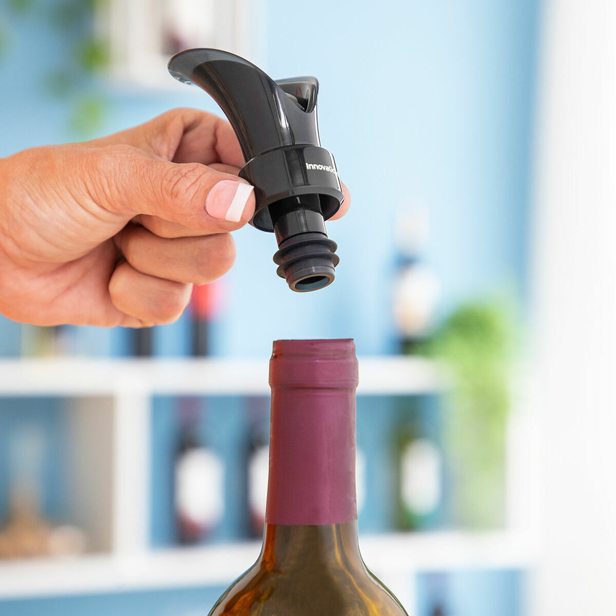 Weinbelüfter Ausgießer Stopper 2 in 1 Wintopp InnovaGoods 