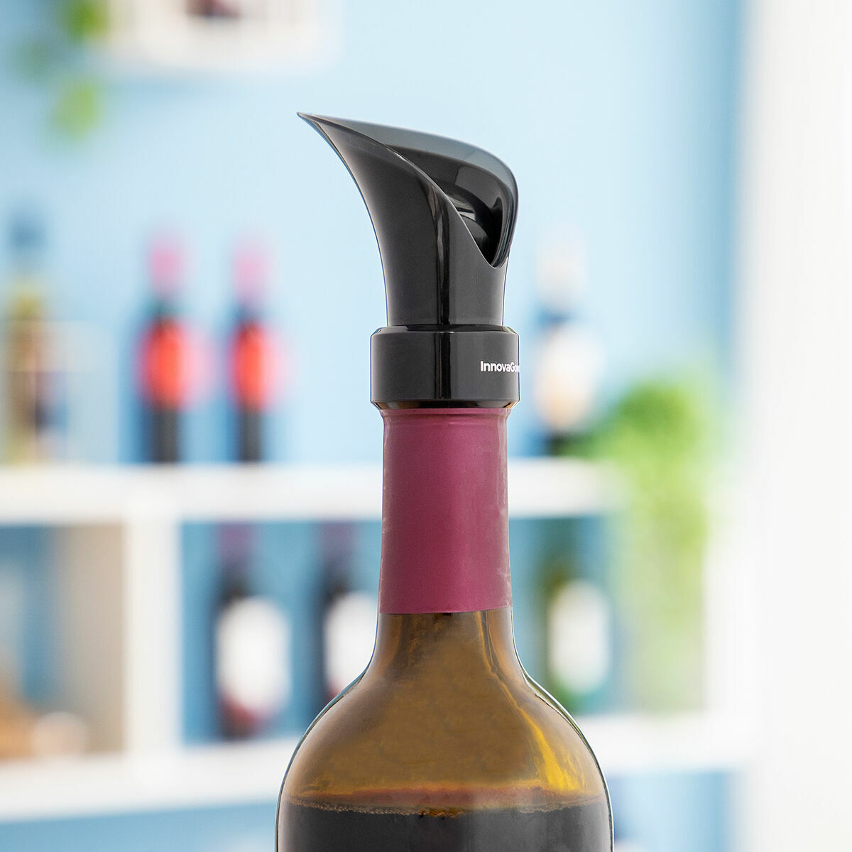 2-in-1  Wine Stopper with Pourer and Aerator Wintopp InnovaGoods