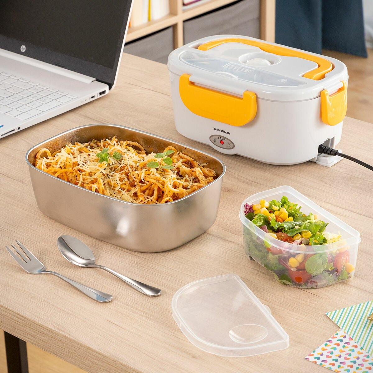 Elektrische Lunchbox für Büro und Auto Lunffi InnovaGoods 