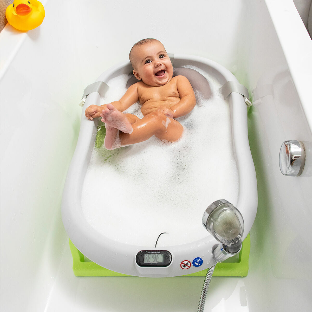 Faltbare, skalierbare Badewanne für Babys Fovibath InnovaGoods 