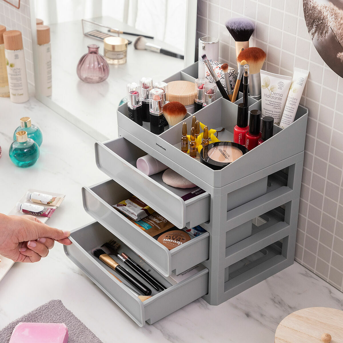 Makeser InnovaGoods Make-up-Organizer 