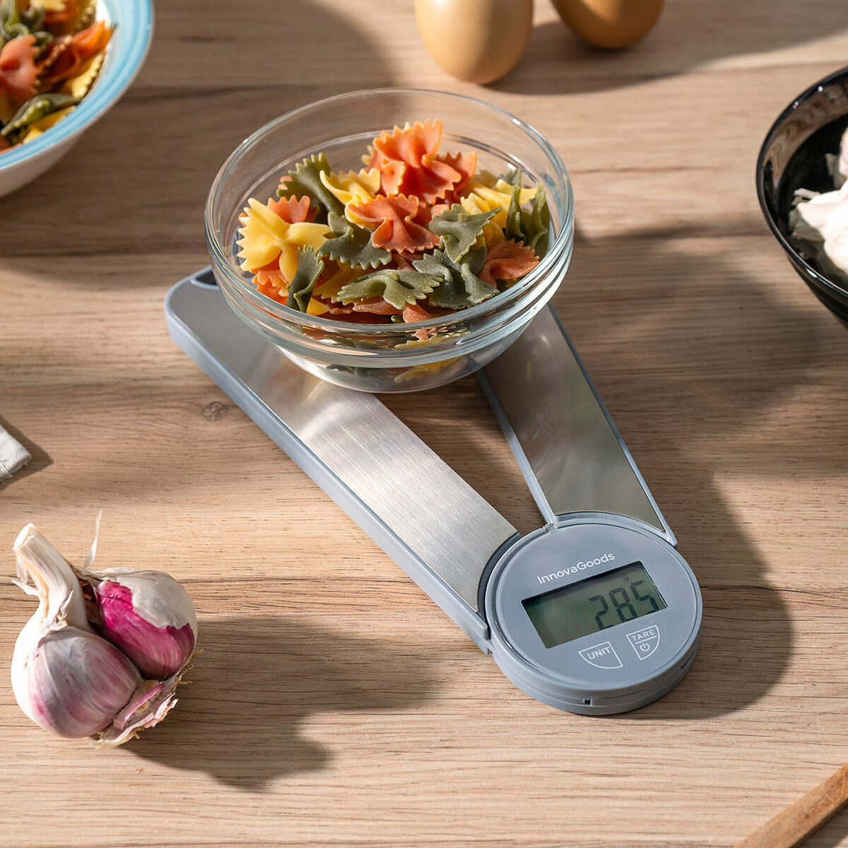 Folding Digital Kitchen Scales Skolden InnovaGoods