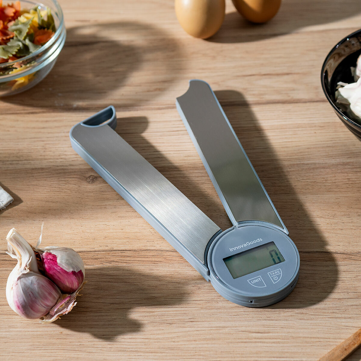 Folding Digital Kitchen Scales Skolden InnovaGoods