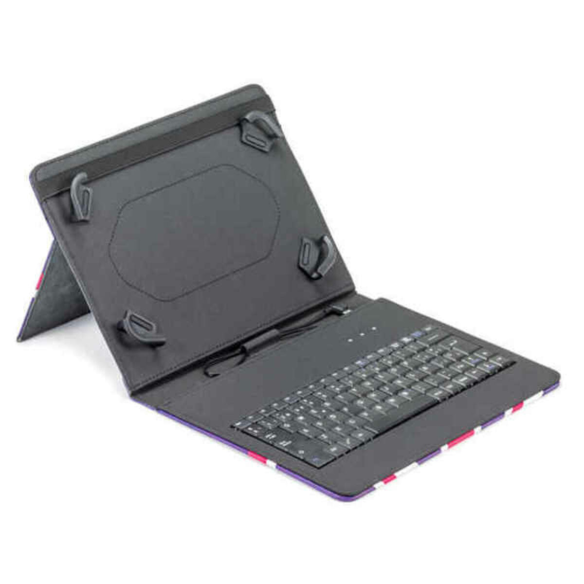 Bluetooth-Tastatur mit Tablet-Halterung Maillon Technoologique MTKEYUSBPR1 9,7"-10,2" Schwarz