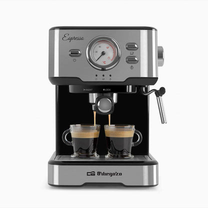 Orbegozo EX 5500 Superautomatische Kaffeemaschine, mehrfarbig, 1,5 l