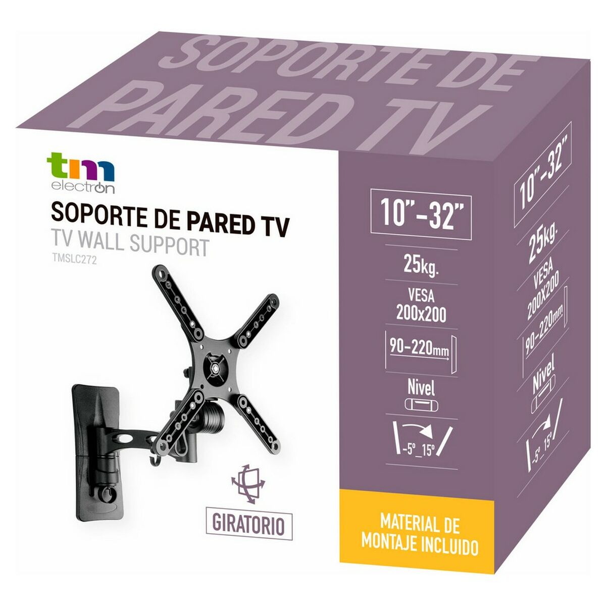 TM Electron TV-Unterstützung 25 kg 10"-32"
