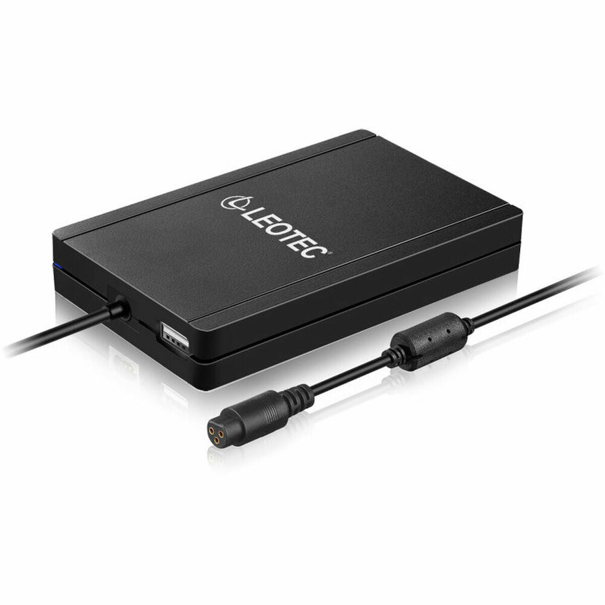 Laptop Charger LEOTEC Black Universal 90 W