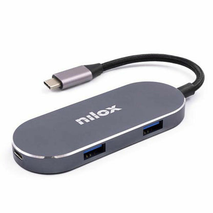 Nilox Dockingstation NXDSUSBC01 Grau