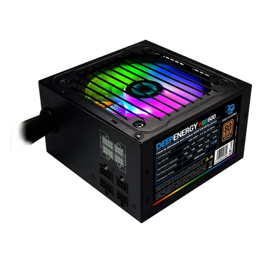CoolBox DG-PWS600-MRBZ RGB 600W Netzteil Schwarz 600 W