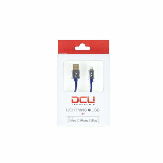 USB-auf-Lightning-Kabel DCU 34101250 Marineblau (2 m)