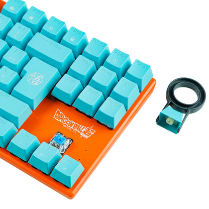 Gaming-Tastatur FR-TEC DBPCKEYGO Blau Spanisch Qwerty QWERTY