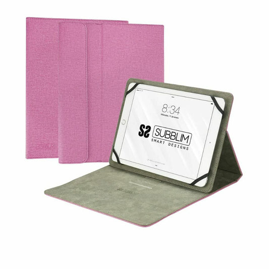 Funda para Tablet Subblim Funda Tablet Clever Stand Tablet Case 10,1" Pink