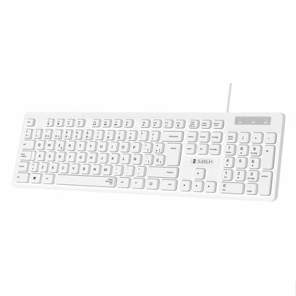Keyboard Subblim SUBKBC0SSK51 White