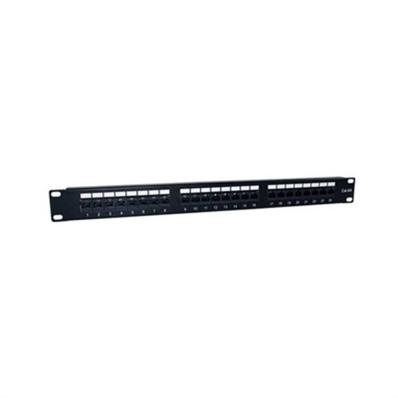 Patchpanel 24 Ports UTP Kategorie 6 2LAN ARAP19C6A24UTP 19"