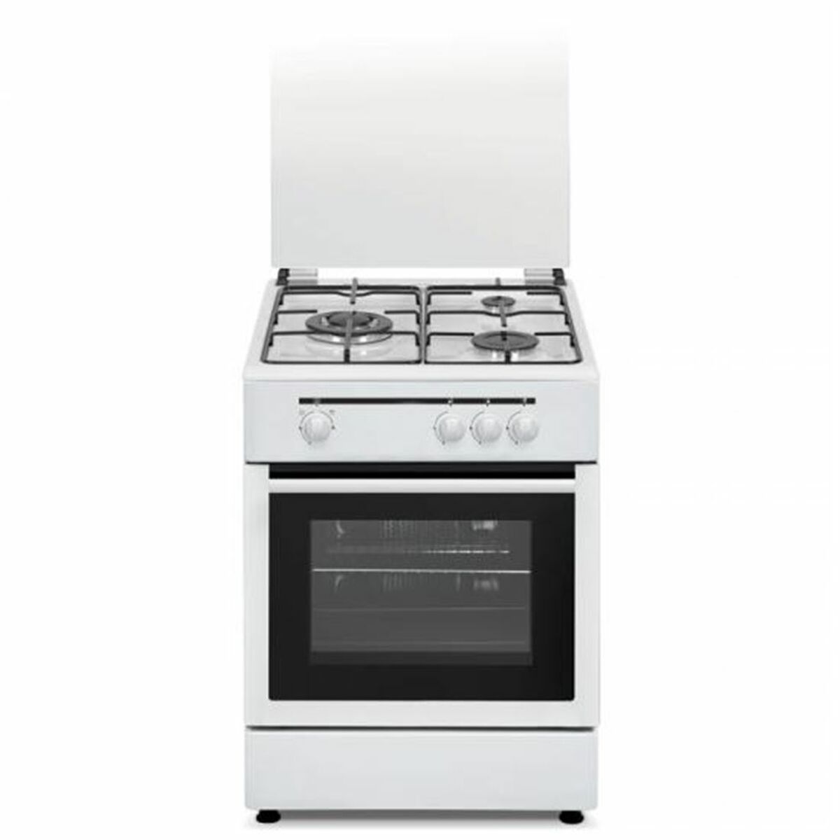 Cocina de Gas Vitrokitchen CB 5530BN NAT 1800W 50 x 55 x 85