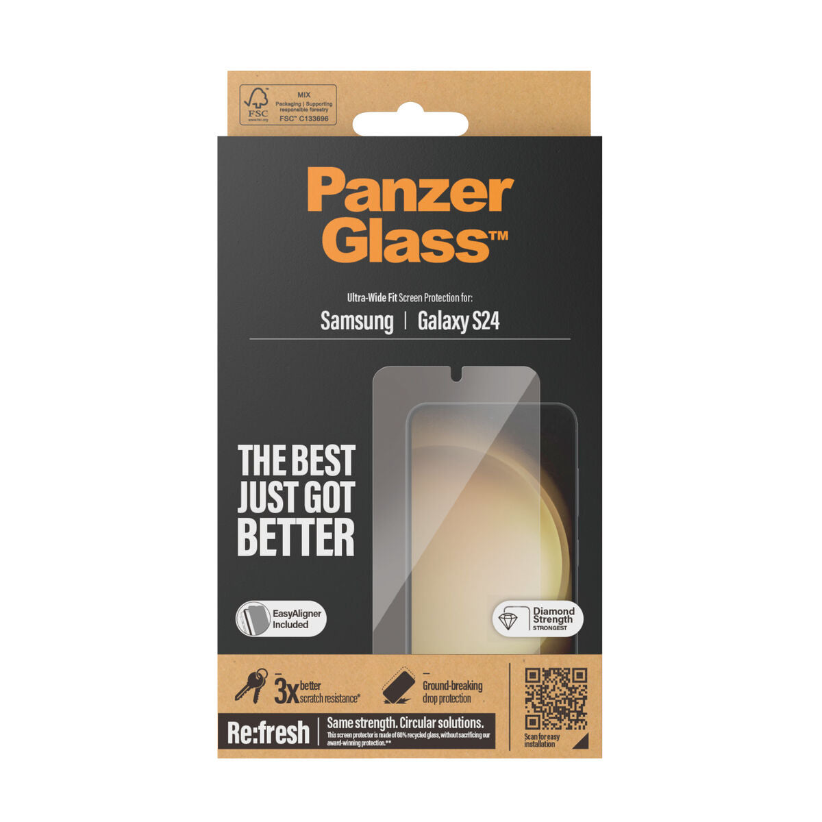 Protection pour Écran Panzer Glass 7350 Samsung Galaxy S24