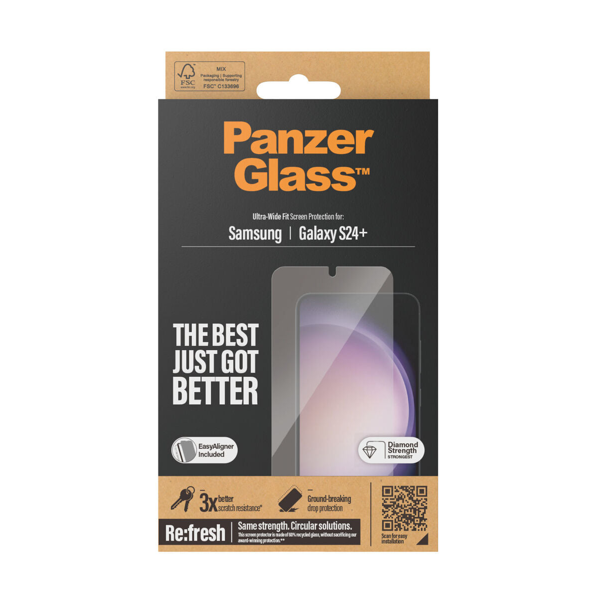 Protection pour Écran Panzer Glass 7351 Samsung Galaxy S24 Plus