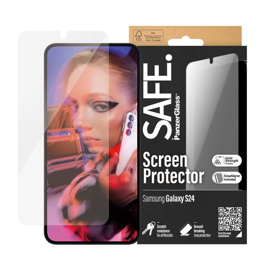 Film Protecteur pour Téléphone Portable Panzer Glass SAFE95666 Samsung Galaxy S24