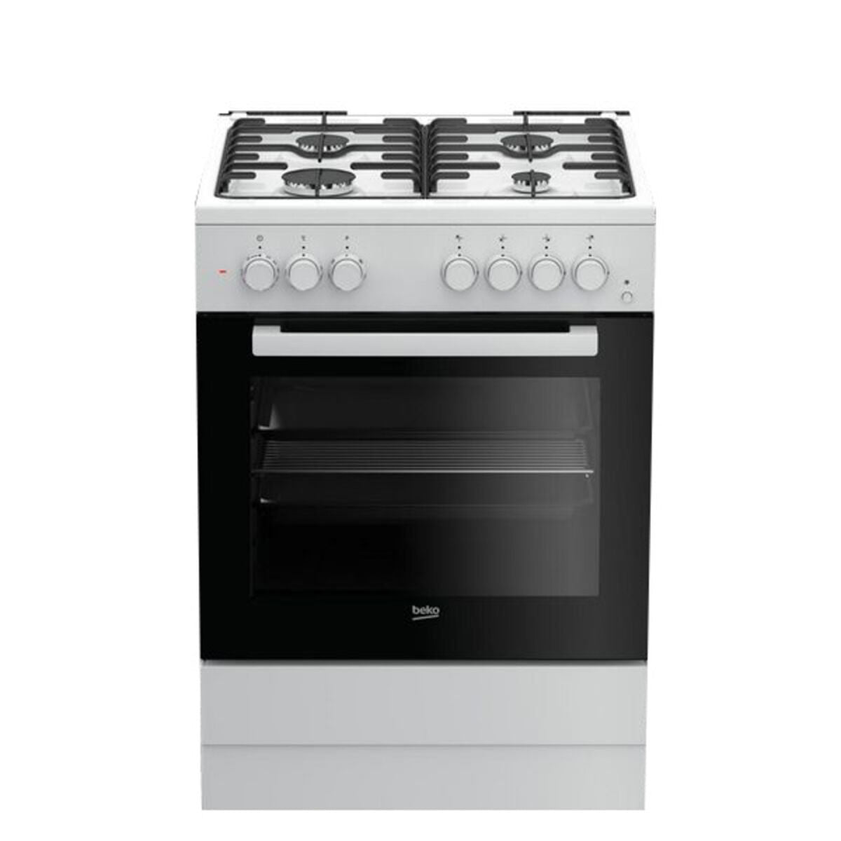 Cocina de Gas BEKO FSE62110DW 60 cm 66 L Blanco