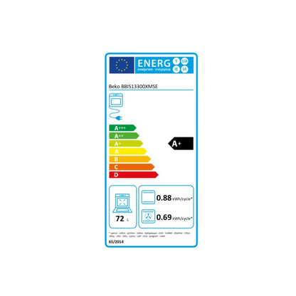 Mehrzweckofen BEKO BBIS13300XMSE 72 L 3000 W 100 W