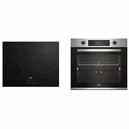 BEKO 2400W/5900W Backofen- und Arbeitsplatten-Set