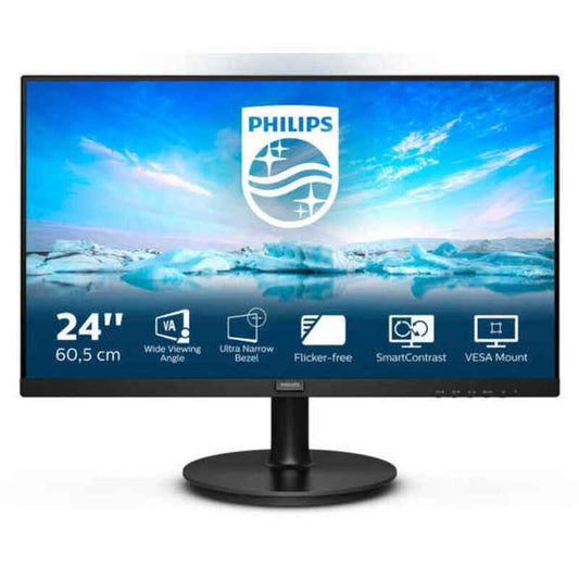 Philips 241V8L/00 FHD 23,8-Zoll-Full-HD-Bildschirm mit 1920 x 1080 Pixeln
