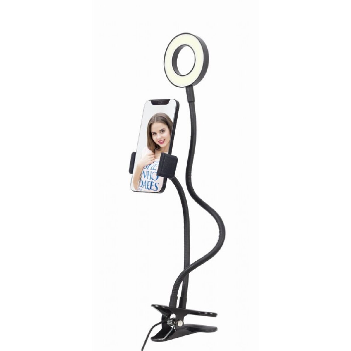 Selfie-Ringlicht GEMBIRD LED-RING4-PH-01