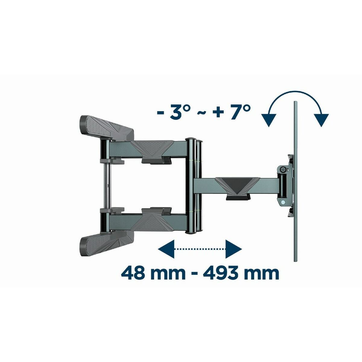 Support mural GEMBIRD WM-80ST-01 40"