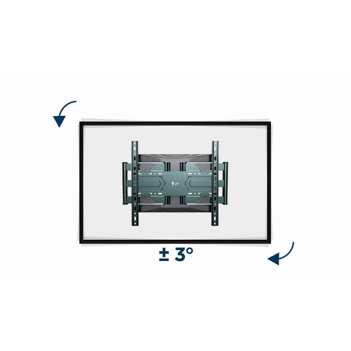 Wall Bracket GEMBIRD WM-80ST-01 40"