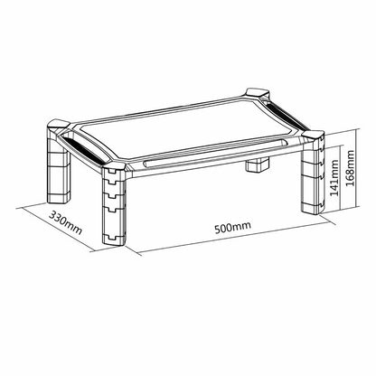 Neomounts NSMONITOR20 Bildschirm-Tischhalterung, Schwarz, 10 kg