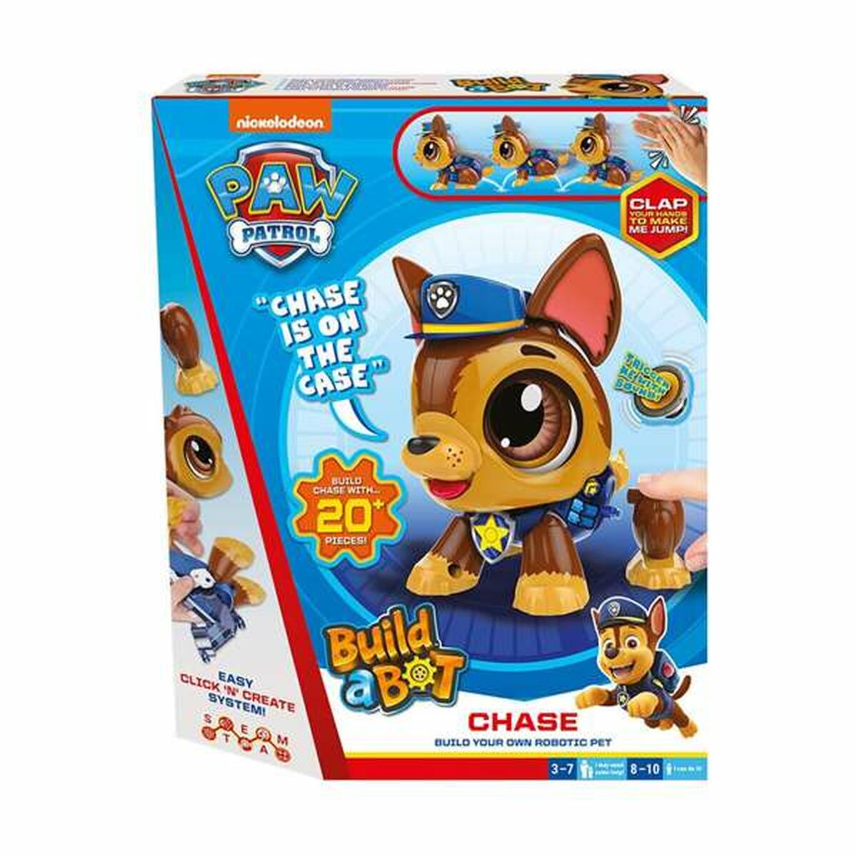 Interactive robot The Paw Patrol Build a Bot Chase